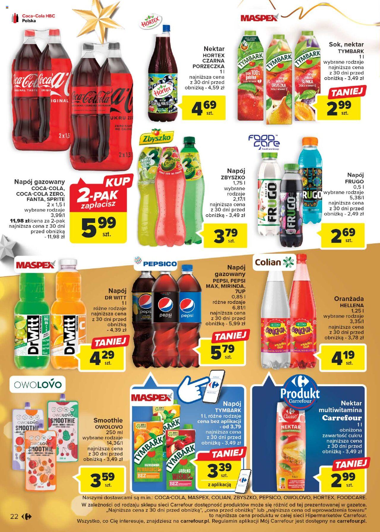 Carrefour gazetka ważna od 05.12.2023 do 10.12.2023 strona 22