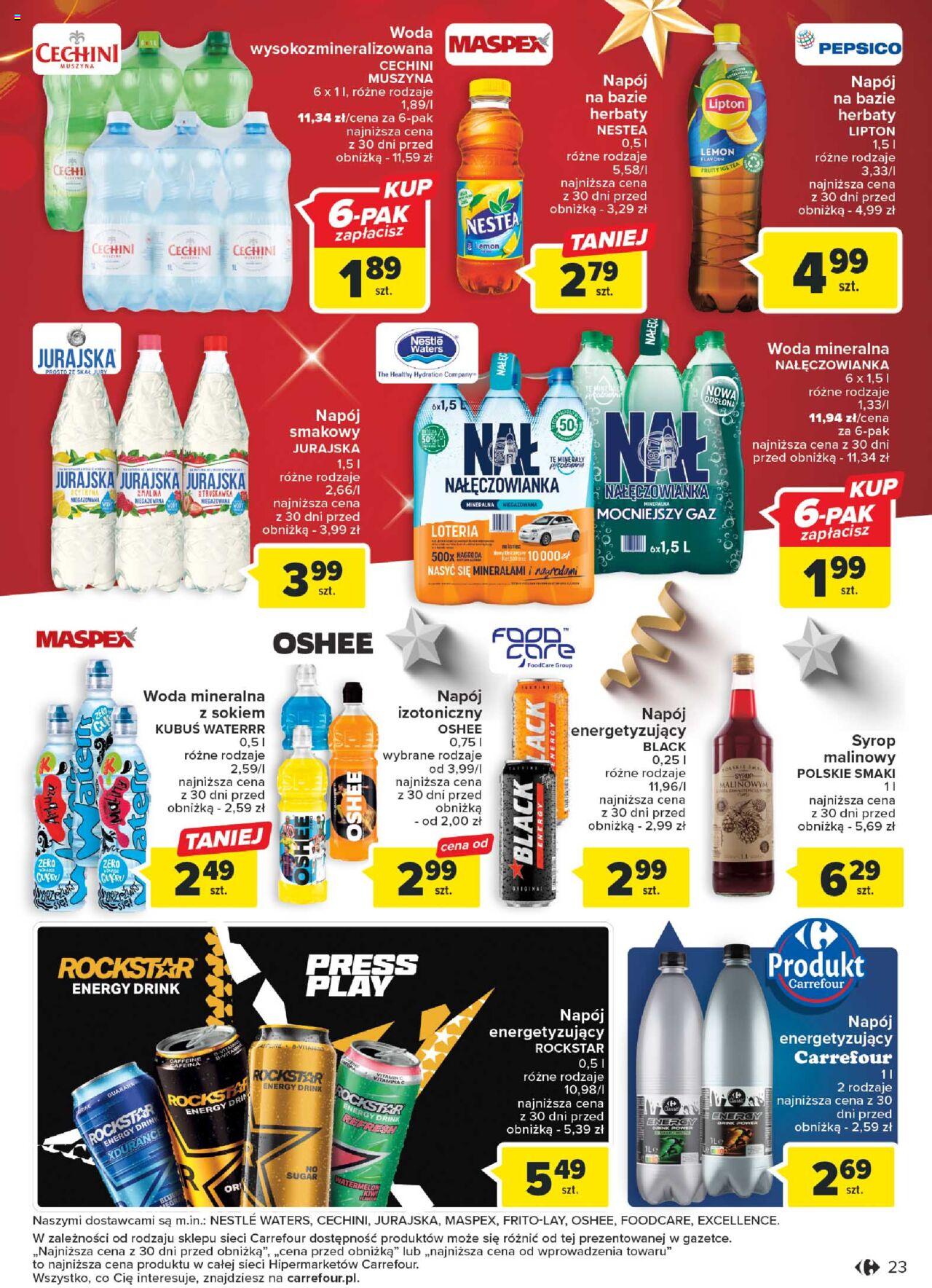 Carrefour gazetka ważna od 05.12.2023 do 10.12.2023 strona 23