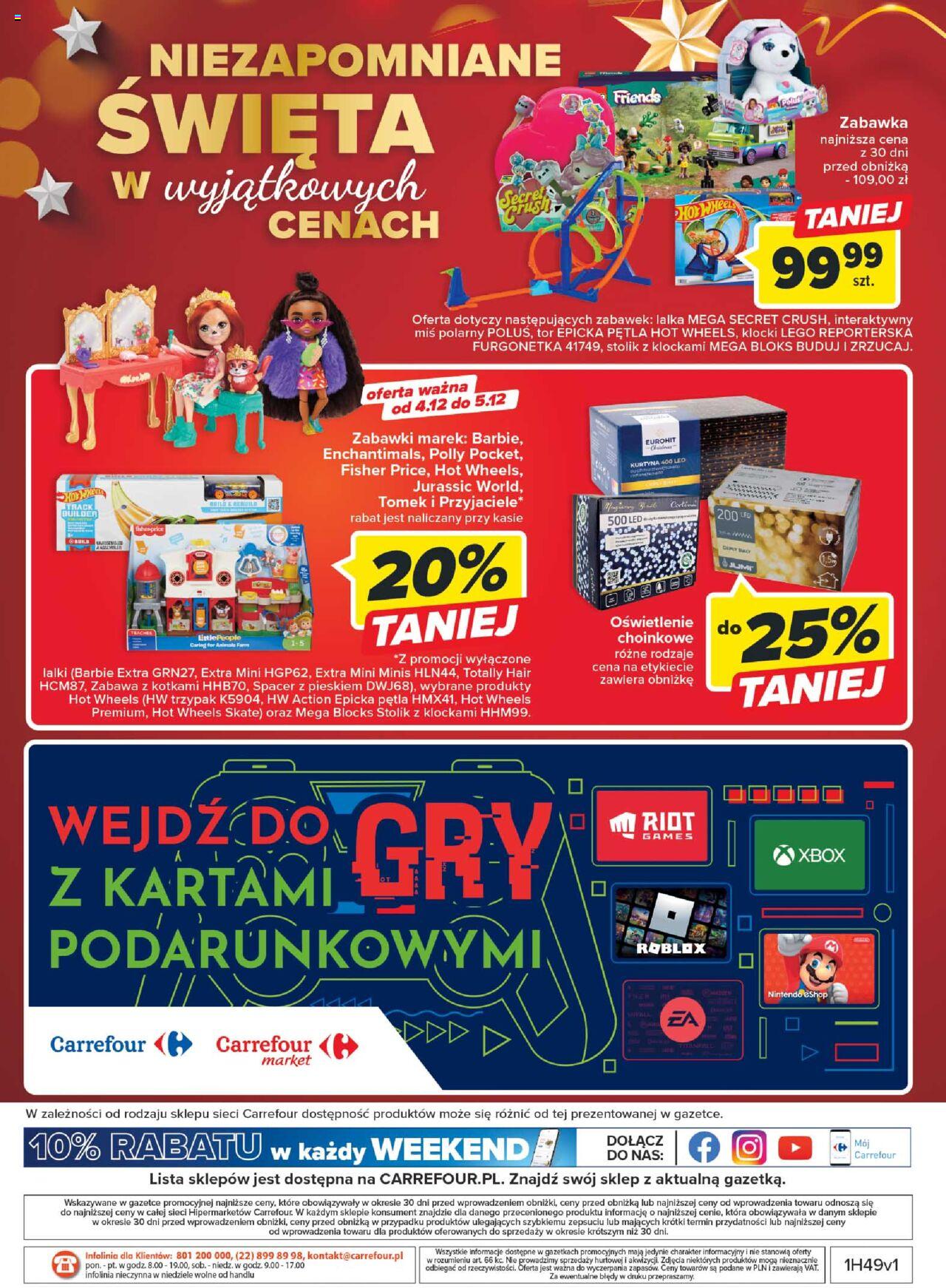 Carrefour gazetka ważna od 05.12.2023 do 10.12.2023 strona 40