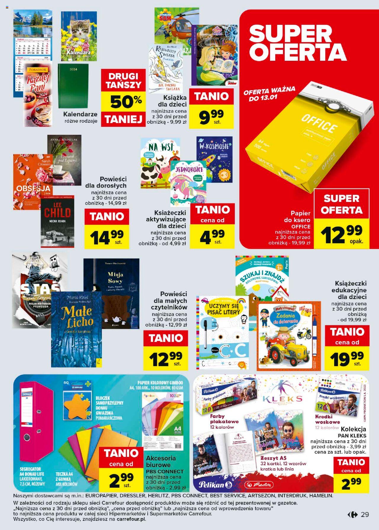Carrefour Gazetka ważna od 09.01.2024 do 20.01.2024 strona 31