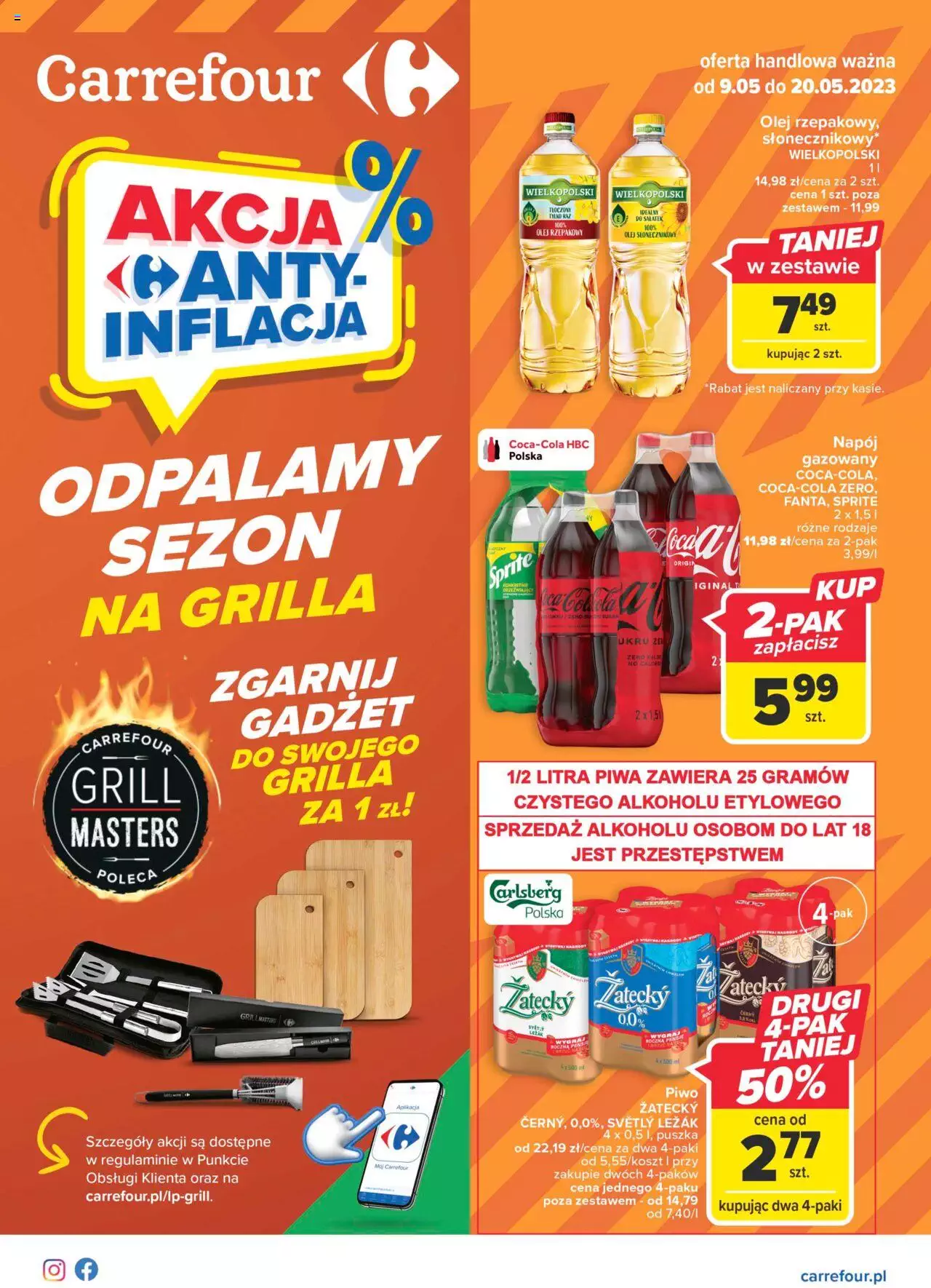 Carrefour Gazetka ważna od 09.05.2023 do 20.05.2023 strona 1