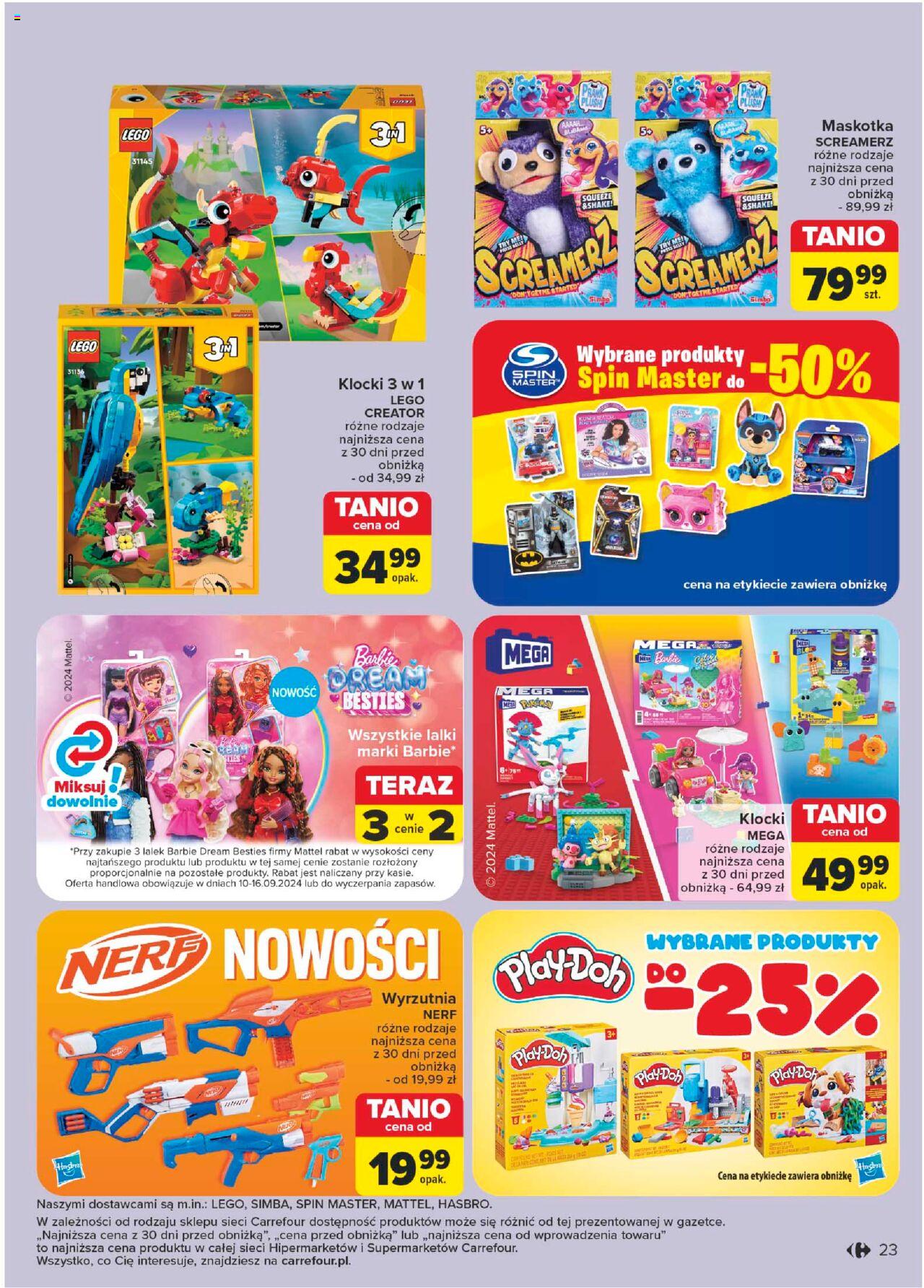 Carrefour Gazetka ważna od 10.09.2024 do 14.09.2024 strona 23