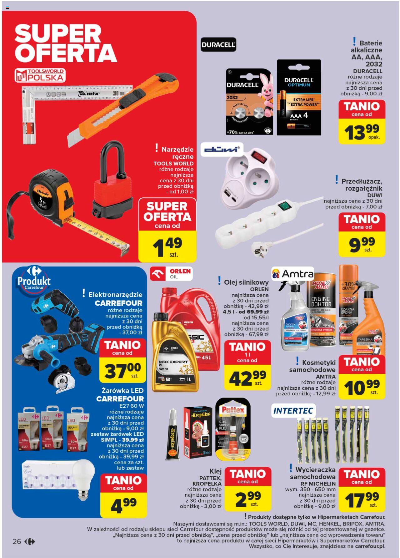 Carrefour Gazetka ważna od 10.09.2024 do 14.09.2024 strona 26