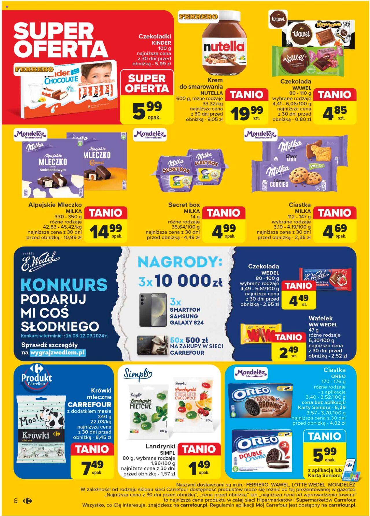 Carrefour Gazetka ważna od 10.09.2024 do 14.09.2024 strona 6