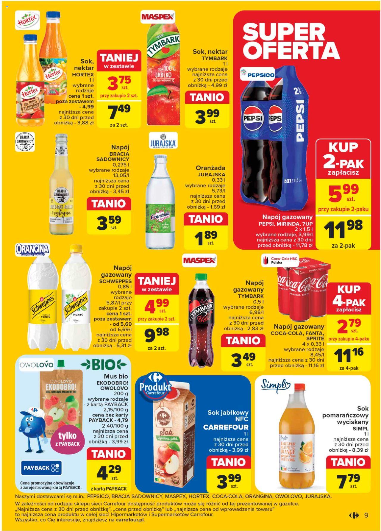 Carrefour Gazetka ważna od 10.09.2024 do 14.09.2024 strona 9