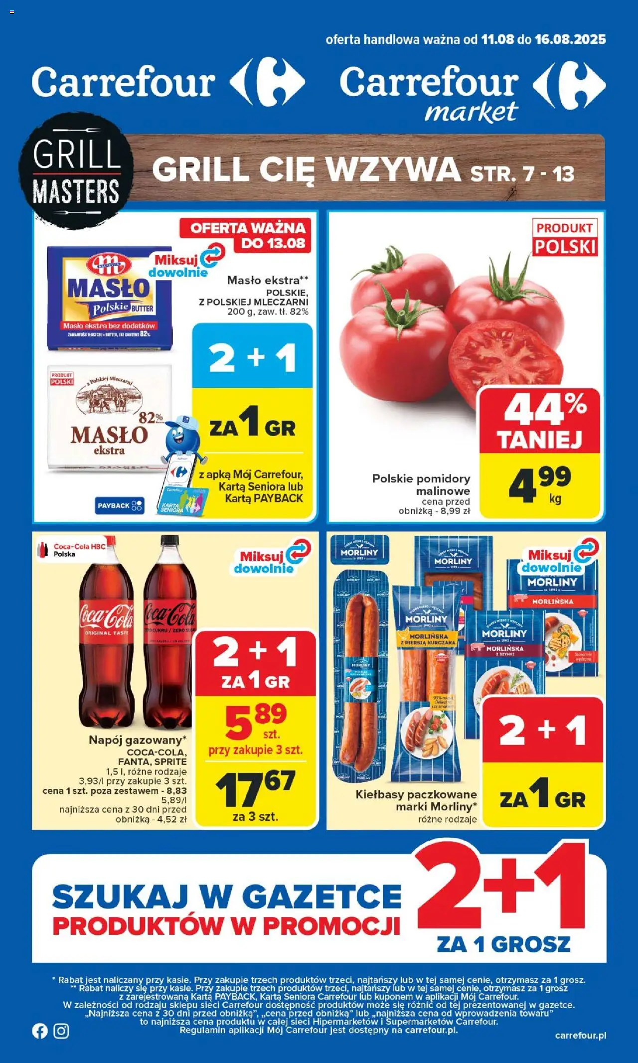 Carrefour Gazetka  ważna od  11.08.2025 do 16.08.2025 strona 1