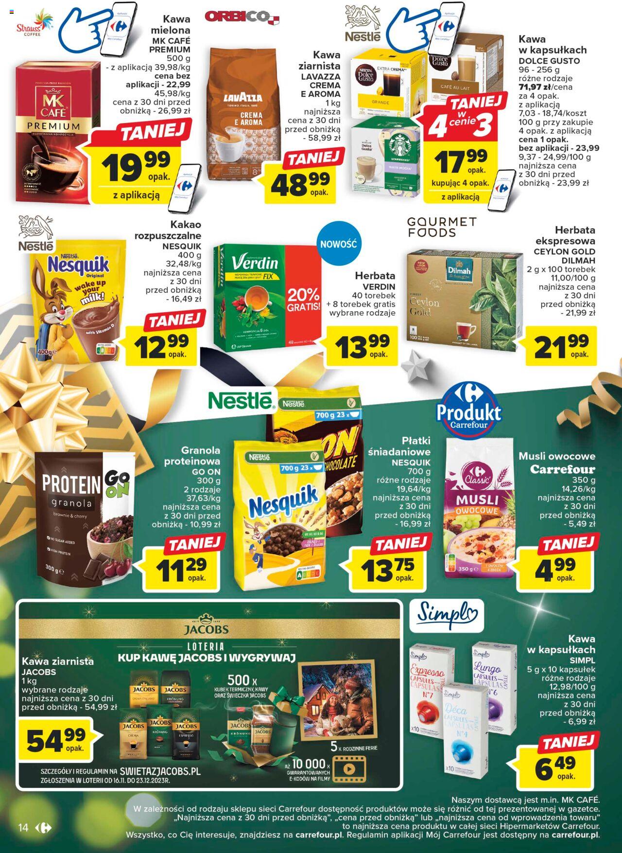 Carrefour gazetka ważna od 11.12.2023 do 17.12.2023 strona 14