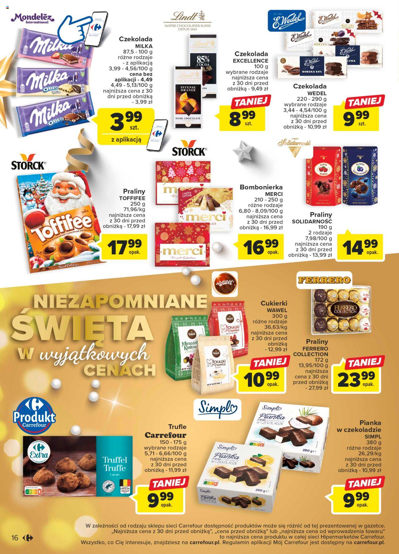 Carrefour gazetka ważna od 11.12.2023 do 17.12.2023 strona 16