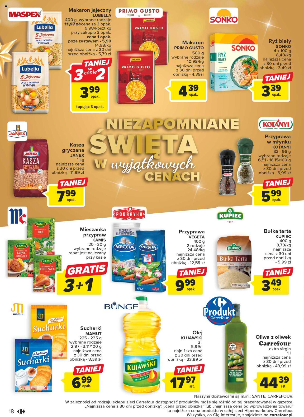 Carrefour gazetka ważna od 11.12.2023 do 17.12.2023 strona 18