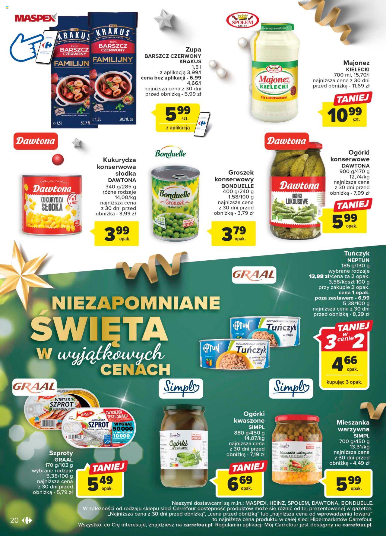 Carrefour gazetka ważna od 11.12.2023 do 17.12.2023 strona 20