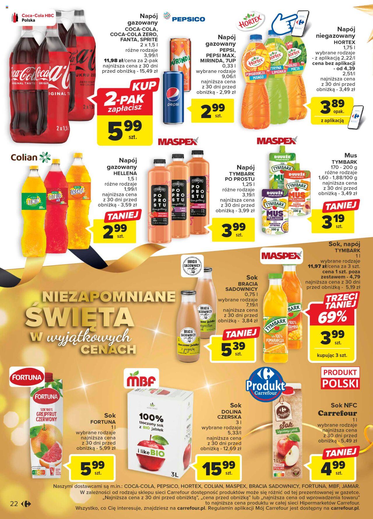 Carrefour gazetka ważna od 11.12.2023 do 17.12.2023 strona 22