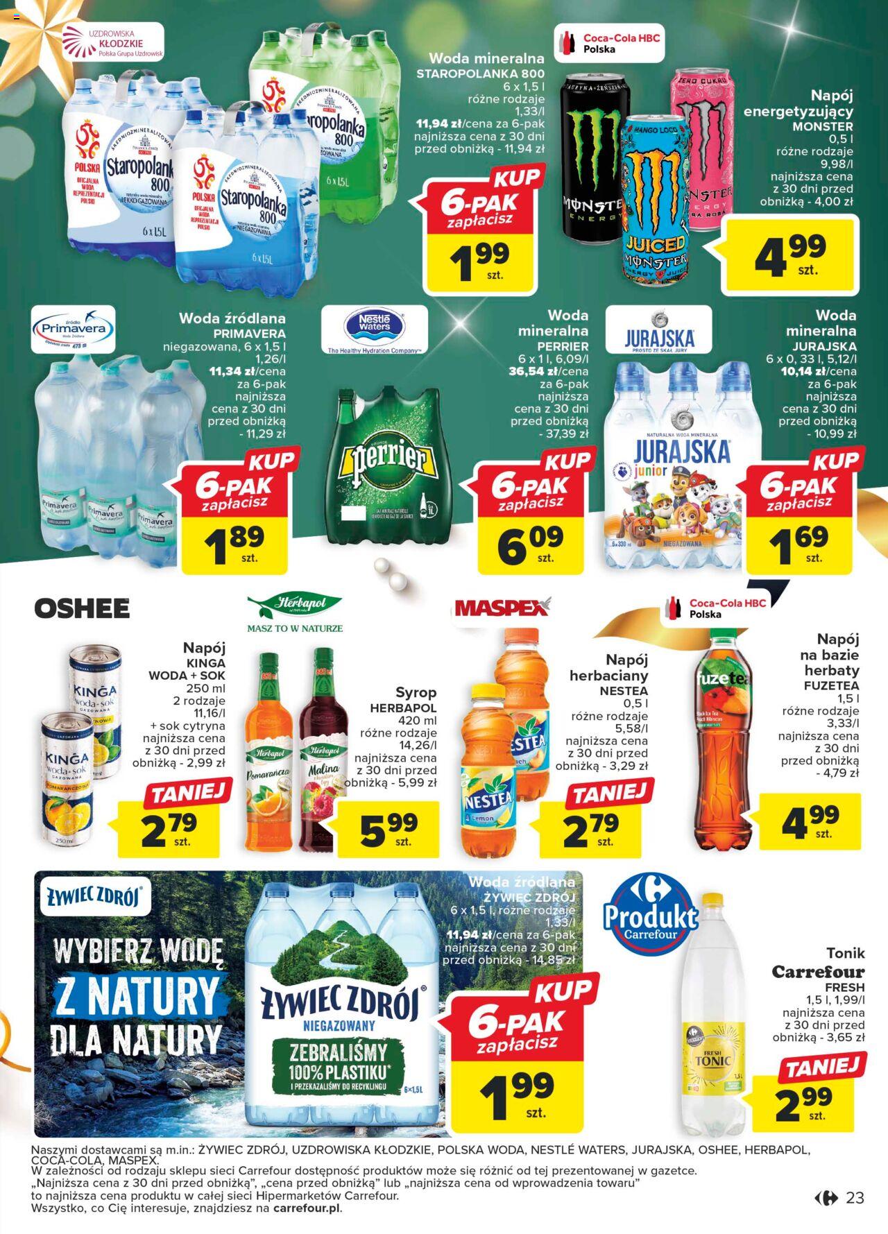 Carrefour gazetka ważna od 11.12.2023 do 17.12.2023 strona 23