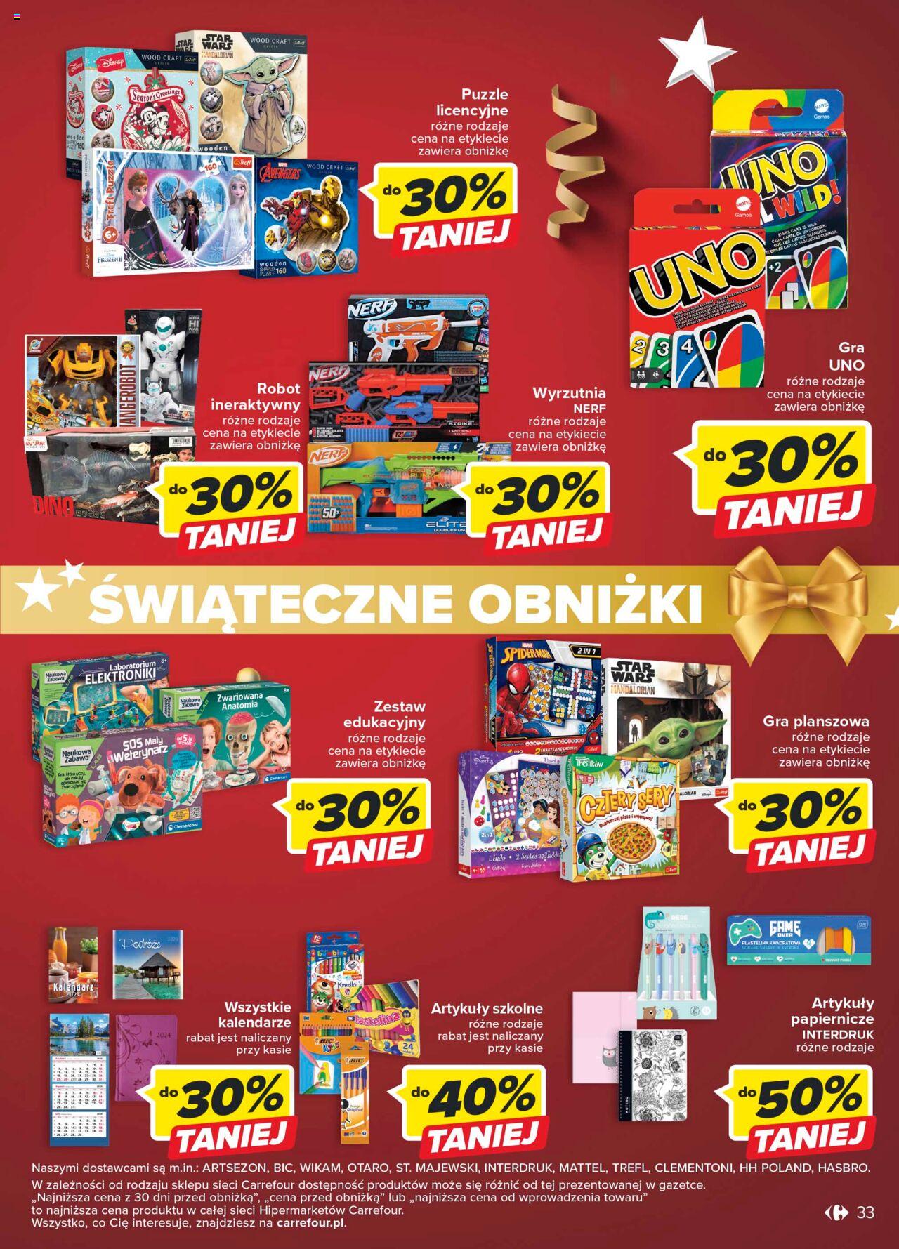 Carrefour gazetka ważna od 11.12.2023 do 17.12.2023 strona 33