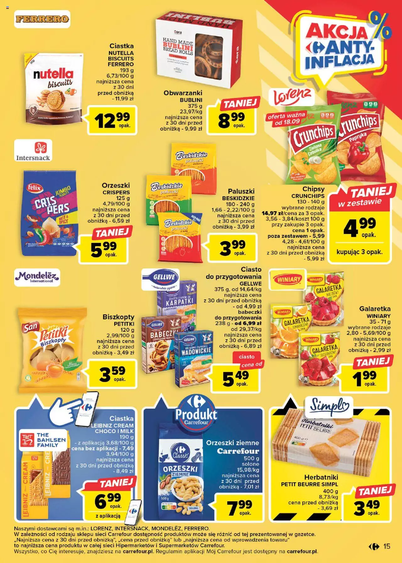 Carrefour Gazetka ważna od 12.09.2023 do 23.09.2023 strona 15