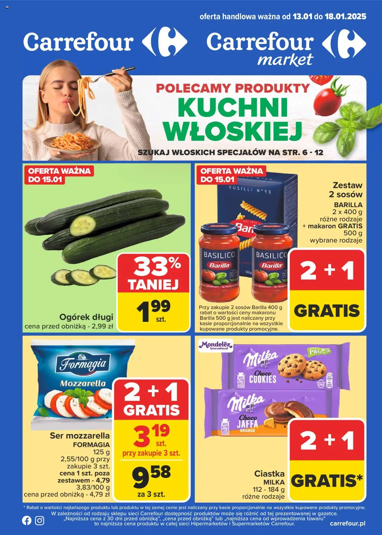 Carrefour Gazetka ważna od 13.01.2025 do 18.01.2025 strona 1