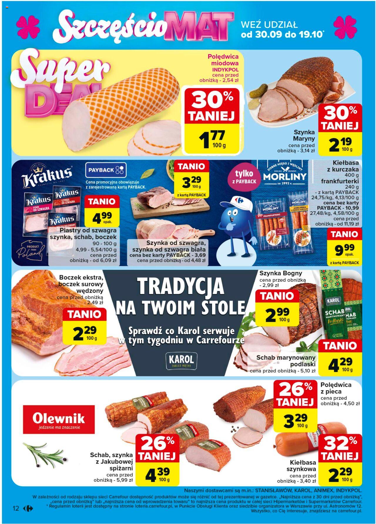 Carrefour Gazetka ważna od 13.10.2024 do 19.10.2024 strona 12