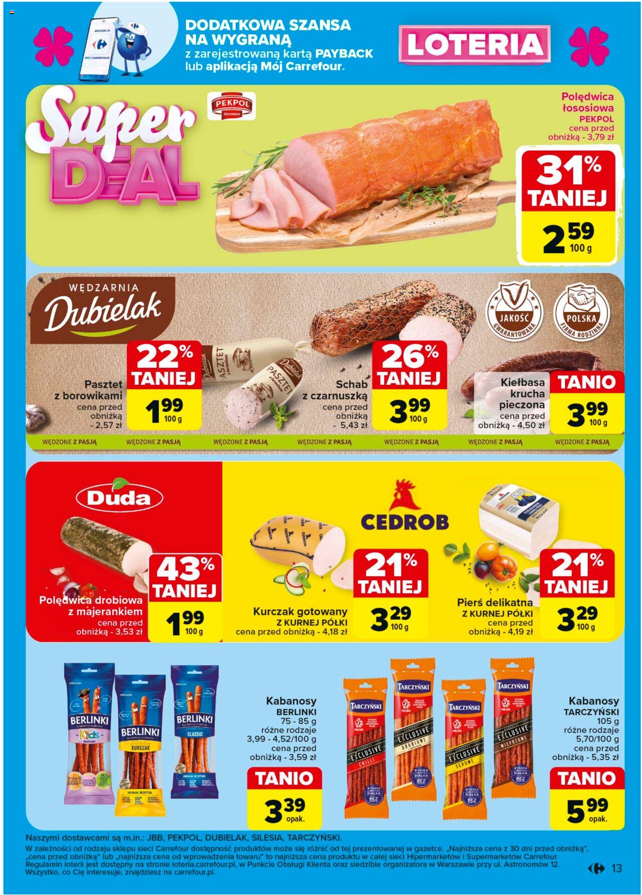 Carrefour Gazetka ważna od 13.10.2024 do 19.10.2024 strona 13