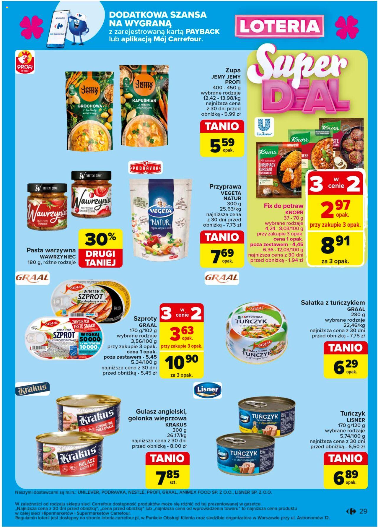 Carrefour Gazetka ważna od 13.10.2024 do 19.10.2024 strona 29