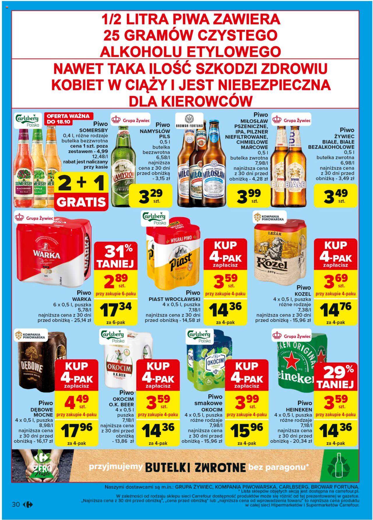Carrefour Gazetka ważna od 13.10.2024 do 19.10.2024 strona 30