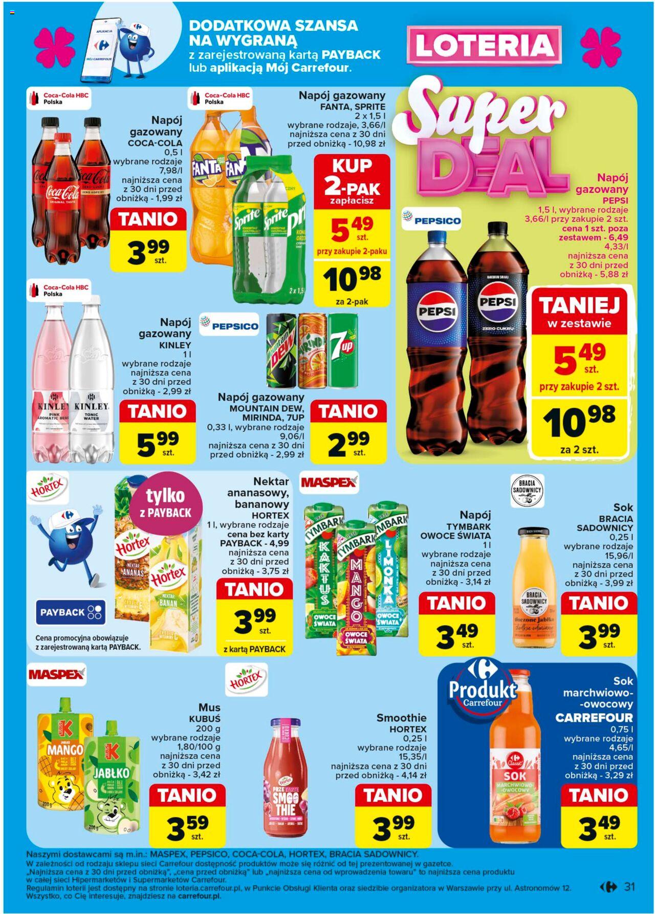 Carrefour Gazetka ważna od 13.10.2024 do 19.10.2024 strona 31