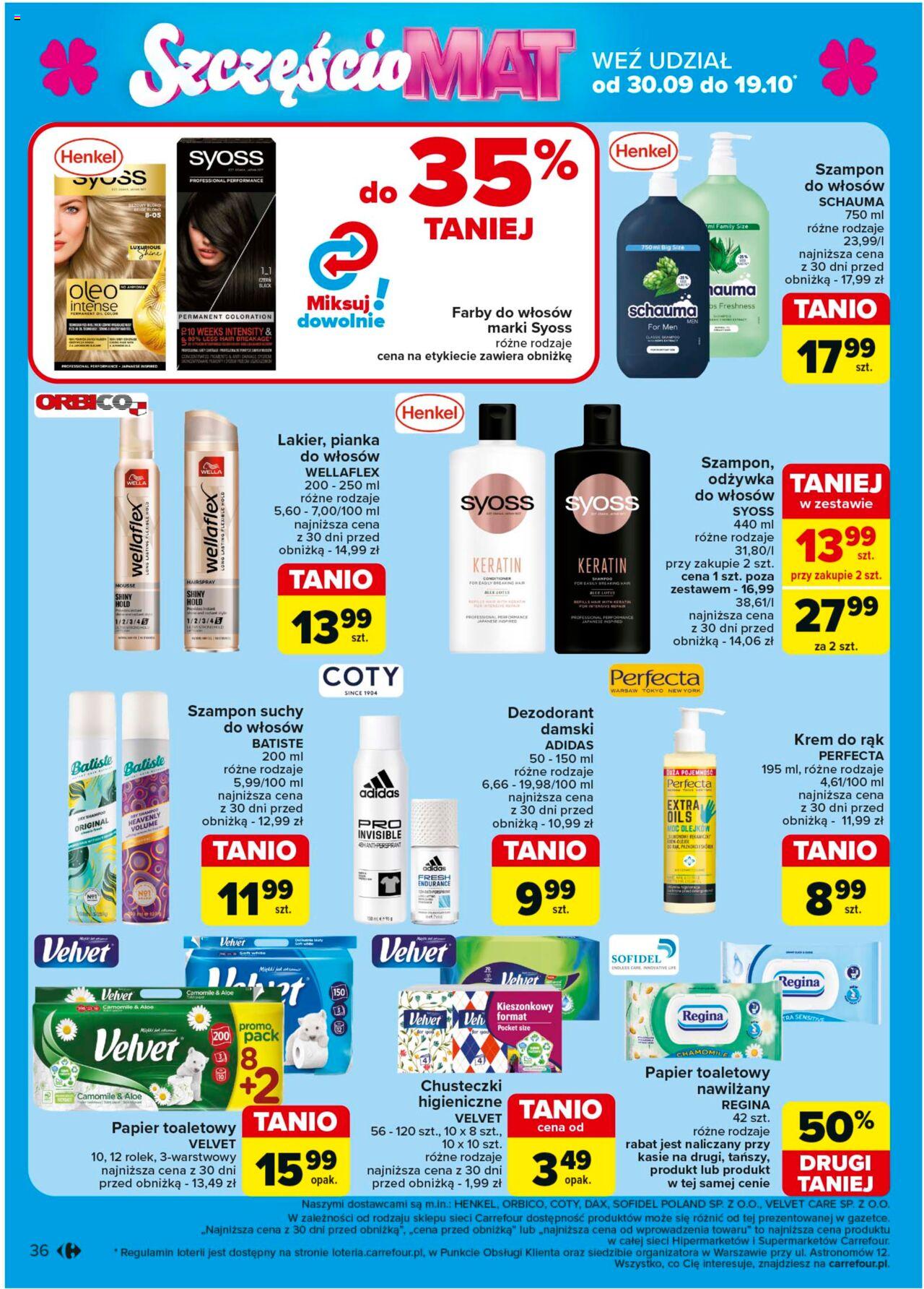 Carrefour Gazetka ważna od 13.10.2024 do 19.10.2024 strona 36
