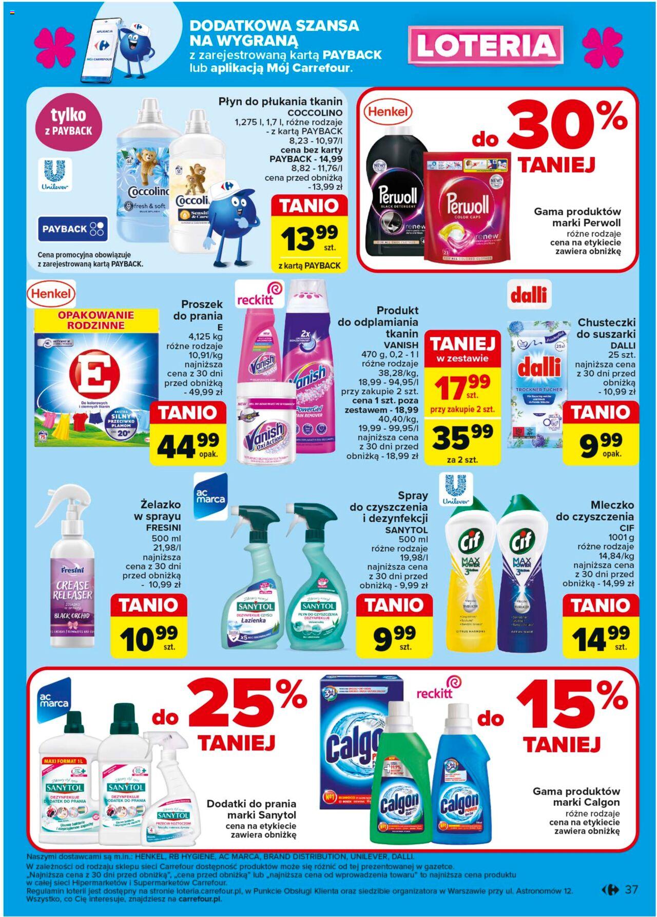 Carrefour Gazetka ważna od 13.10.2024 do 19.10.2024 strona 37