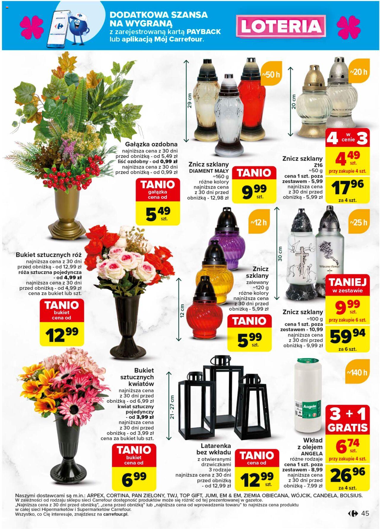 Carrefour Gazetka ważna od 13.10.2024 do 19.10.2024 strona 45