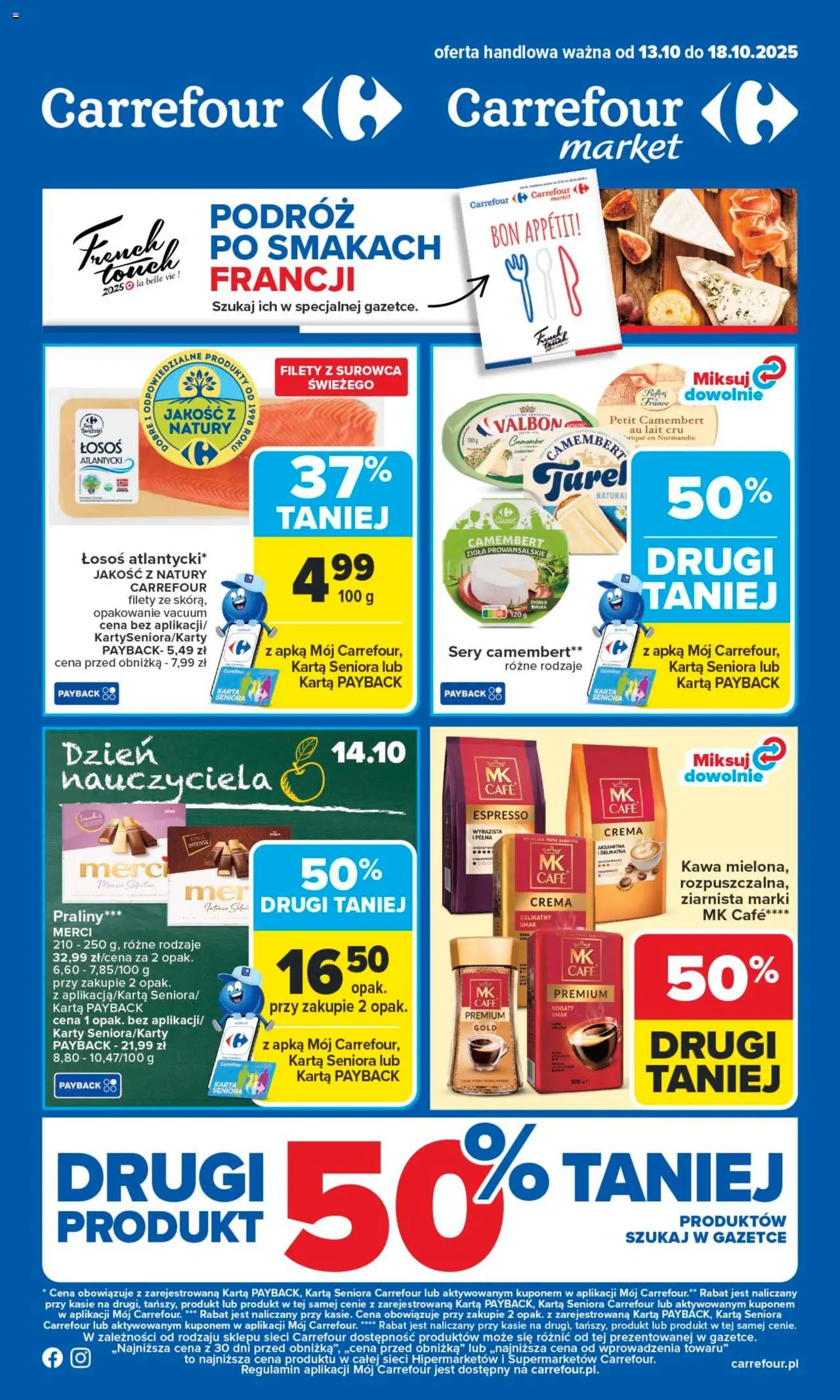 Carrefour  Gazetka ważna od  13.10.2025 do  18.10.2025 strona 1