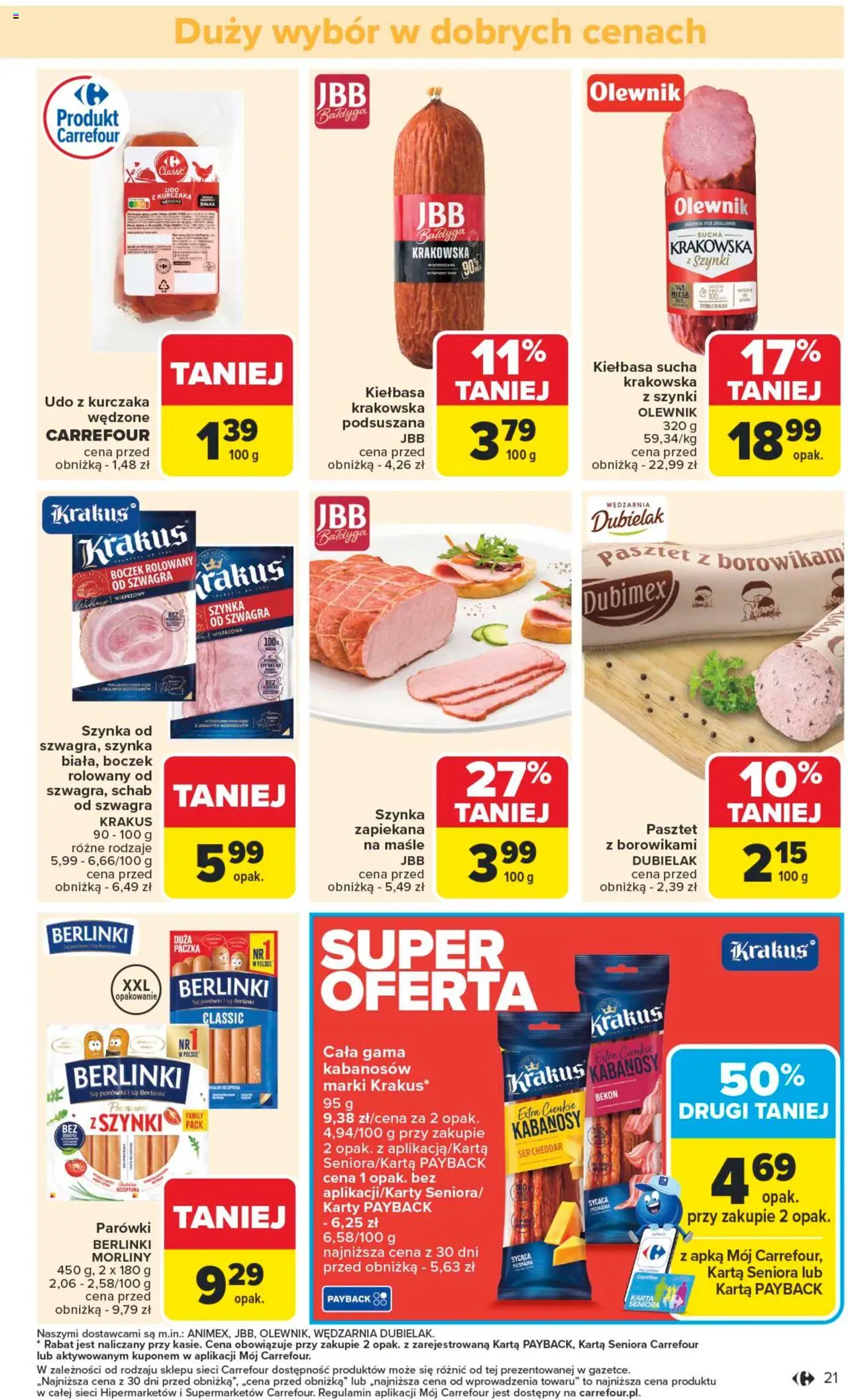 Carrefour  Gazetka ważna od  13.10.2025 do  18.10.2025 strona 21