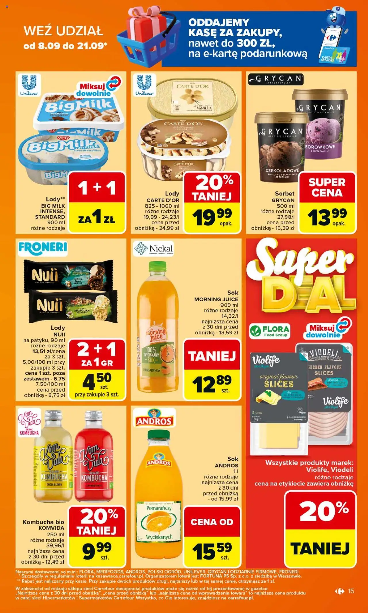 Carrefour Gazetka ważna od  15.09.2025 do 20.09.2025 strona 15