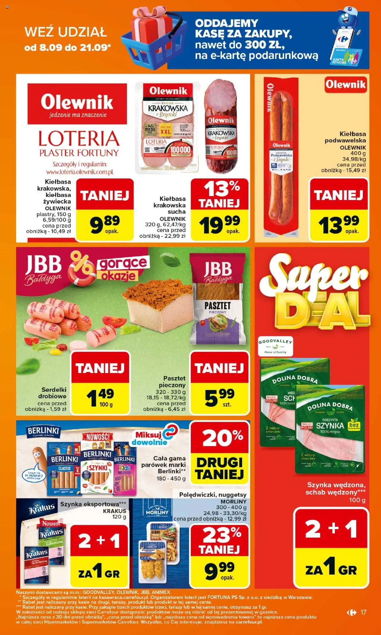Carrefour Gazetka ważna od  15.09.2025 do 20.09.2025 strona 17