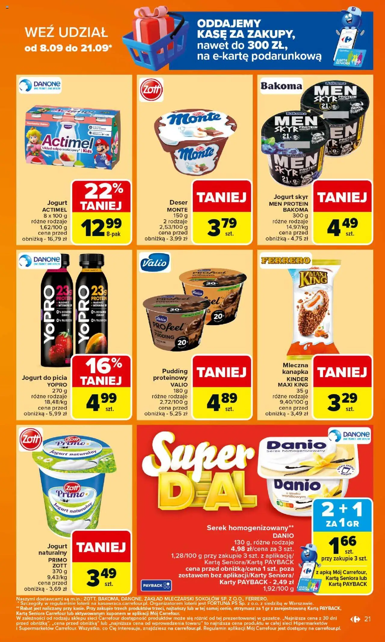 Carrefour Gazetka ważna od  15.09.2025 do 20.09.2025 strona 21