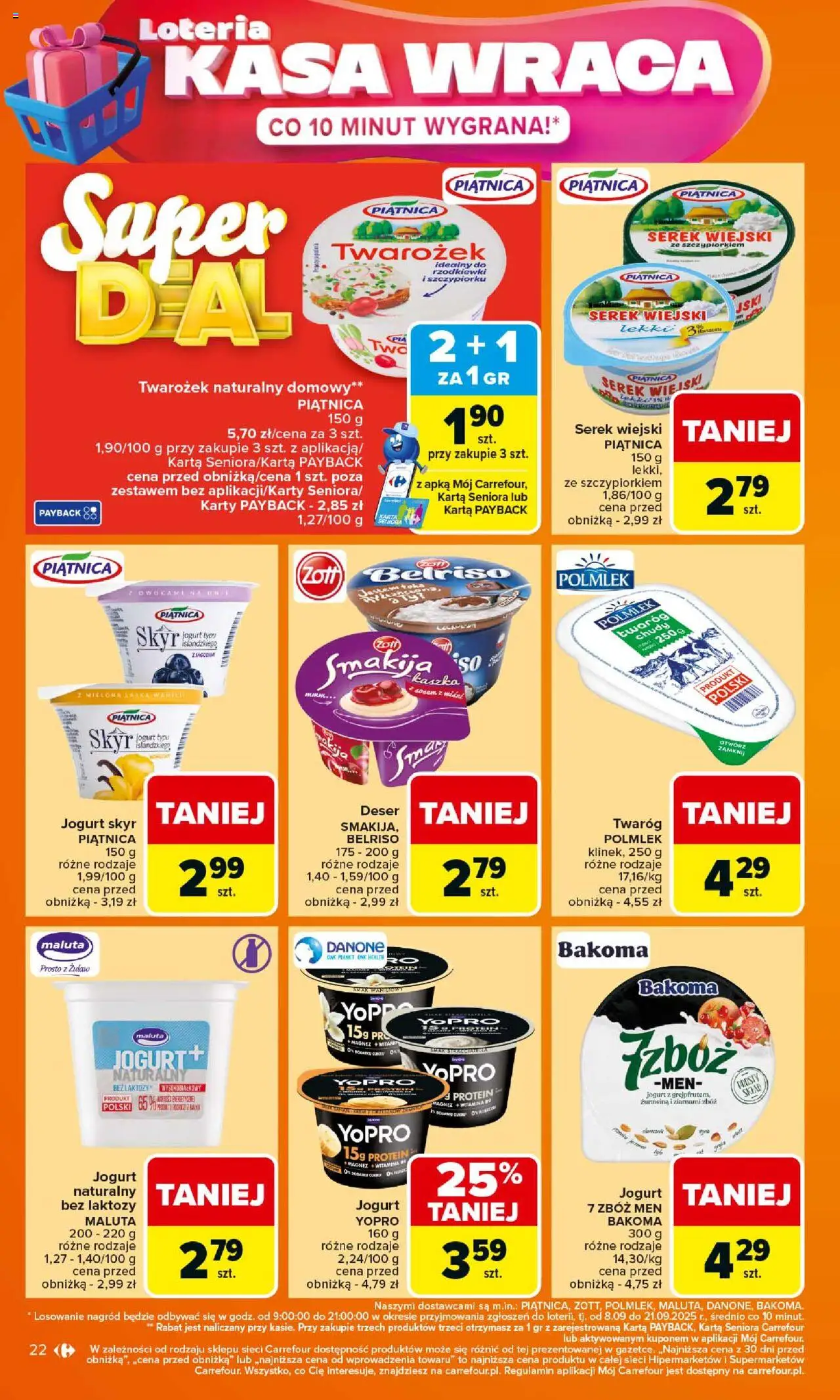 Carrefour Gazetka ważna od  15.09.2025 do 20.09.2025 strona 22
