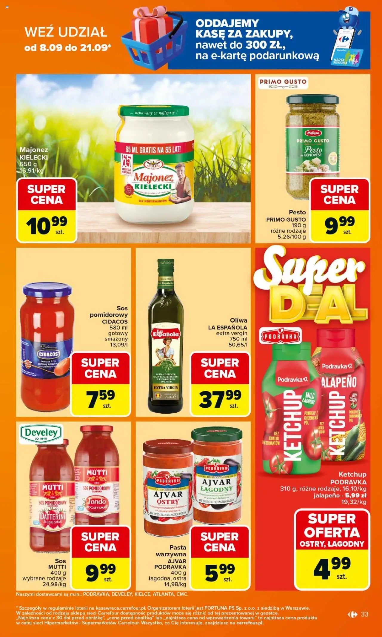 Carrefour Gazetka ważna od  15.09.2025 do 20.09.2025 strona 33