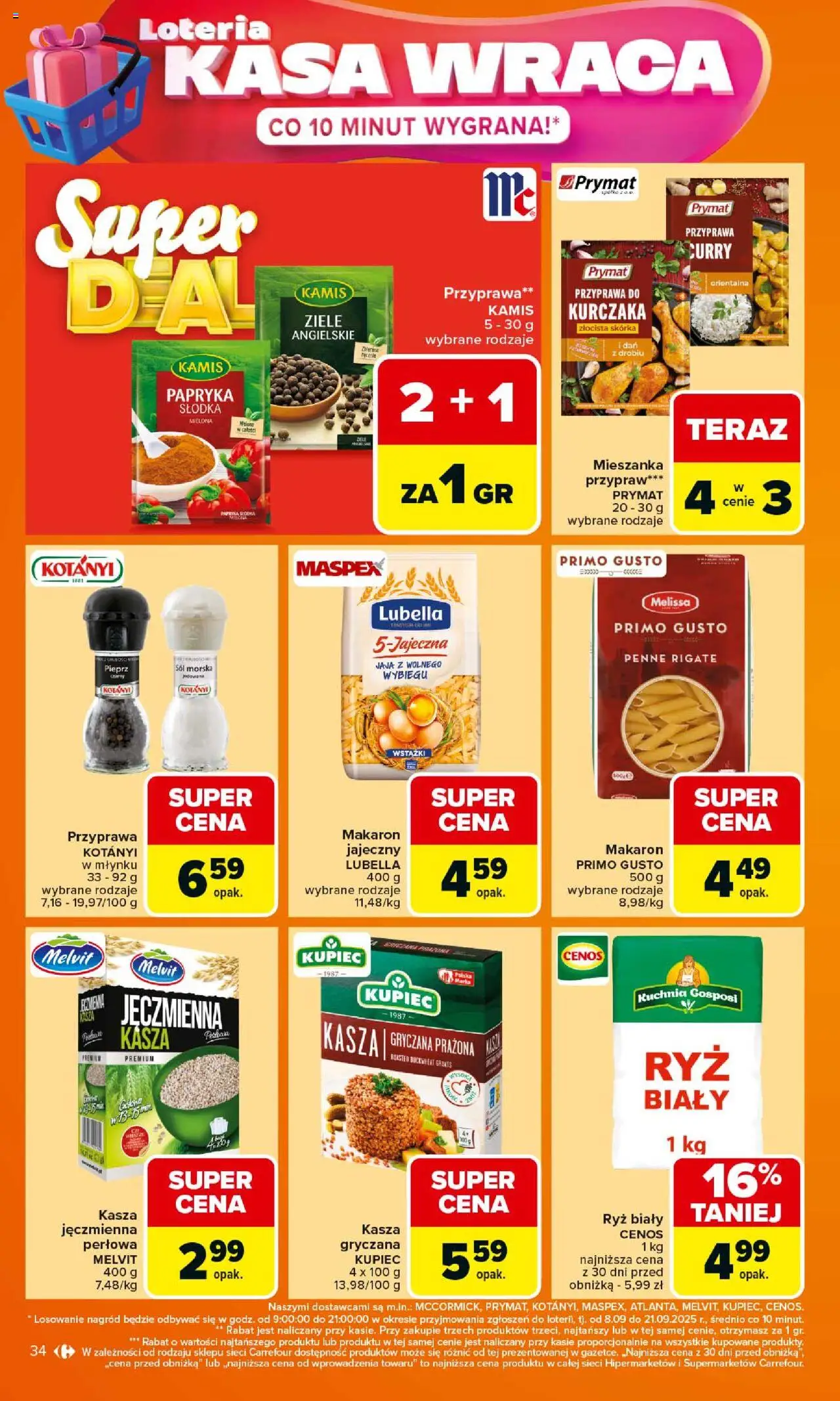 Carrefour Gazetka ważna od  15.09.2025 do 20.09.2025 strona 34