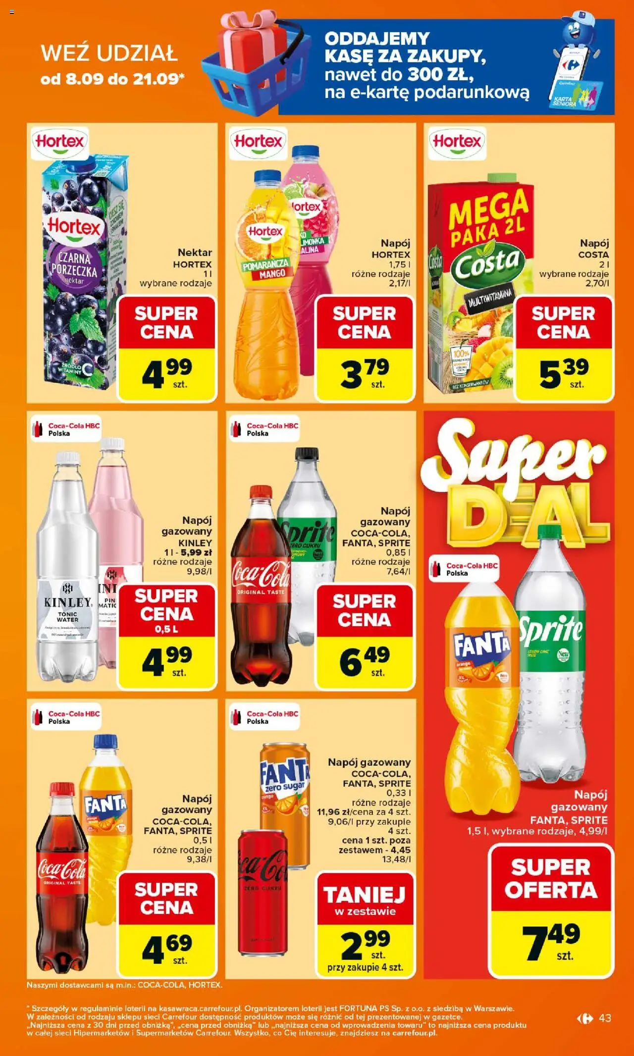 Carrefour Gazetka ważna od  15.09.2025 do 20.09.2025 strona 43