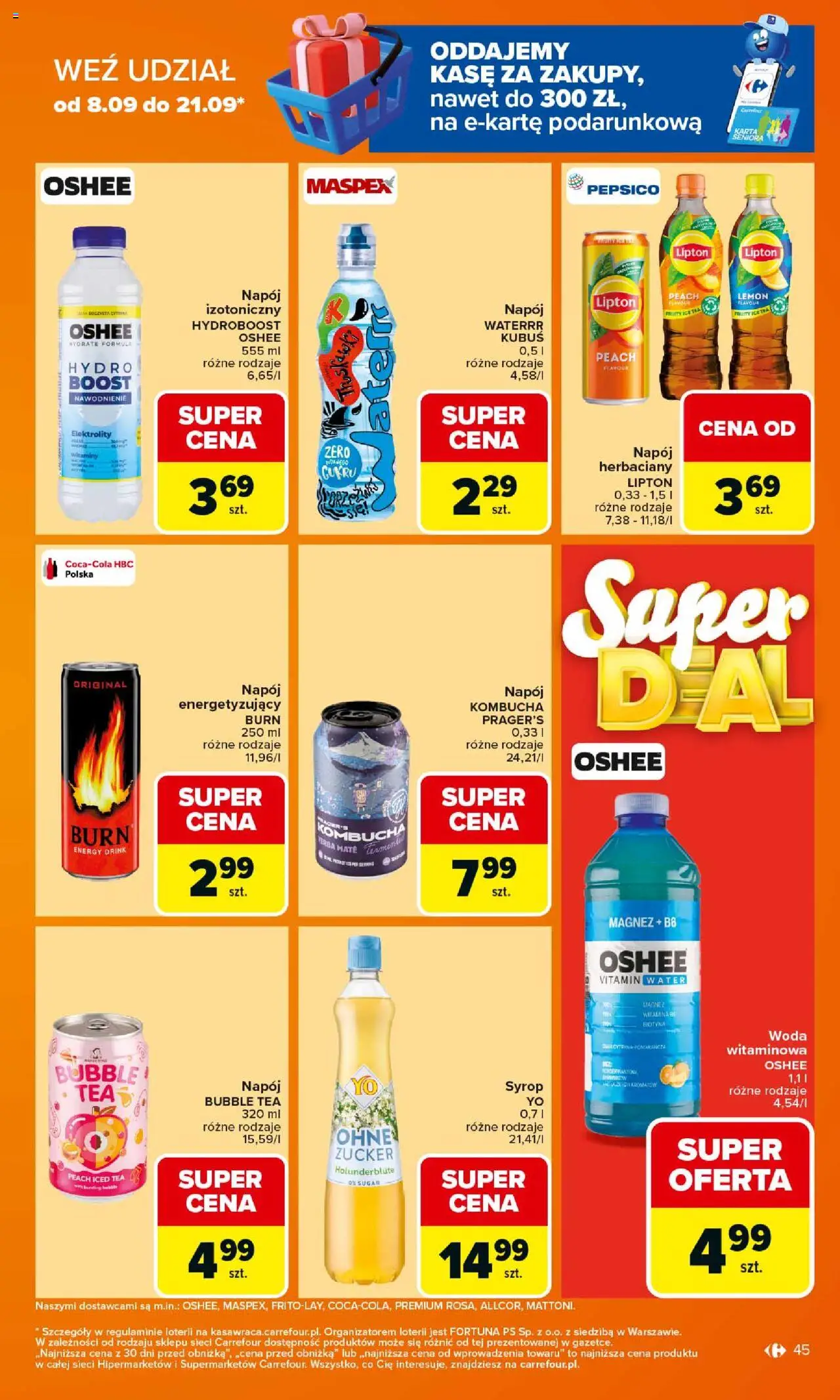 Carrefour Gazetka ważna od  15.09.2025 do 20.09.2025 strona 45