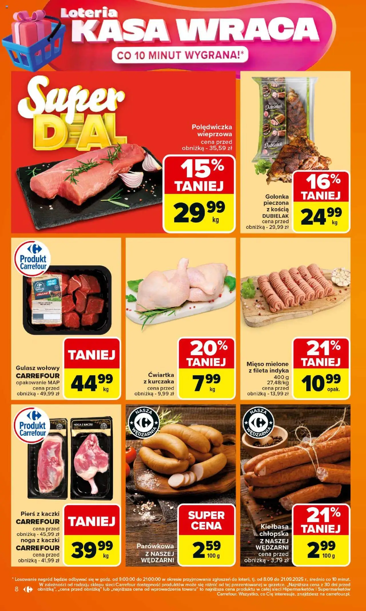Carrefour Gazetka ważna od  15.09.2025 do 20.09.2025 strona 8