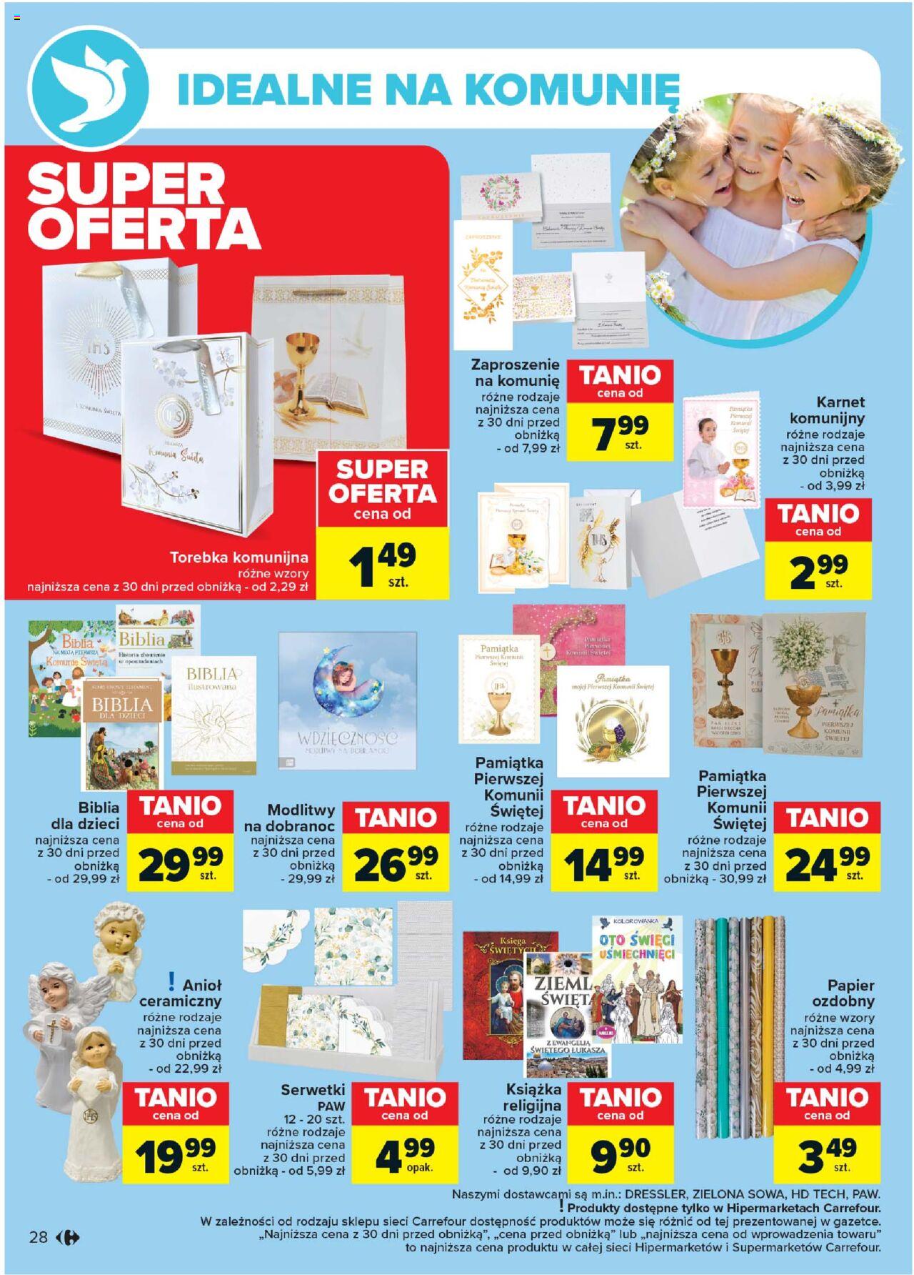 Carrefour Gazetka ważna od 16.04.2024 do 28.04.2024 strona 30