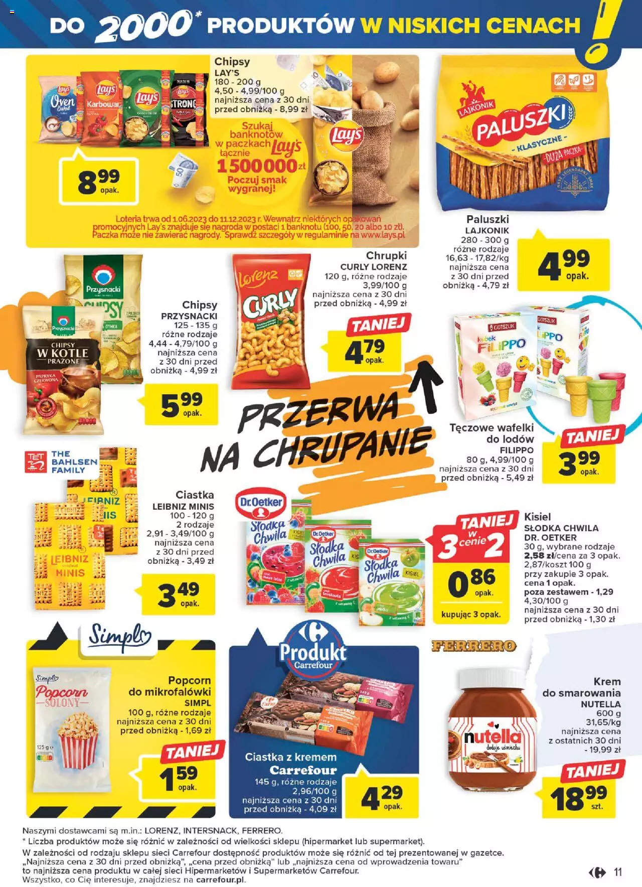 Carrefour Gazetka ważna od  16.08.2023 do 27.08.2023 strona 11