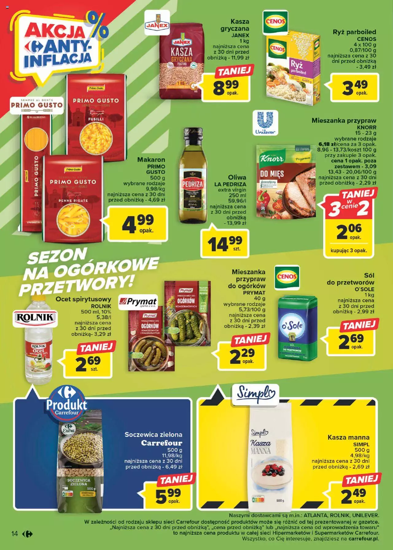 Carrefour Gazetka ważna od  16.08.2023 do 27.08.2023 strona 14