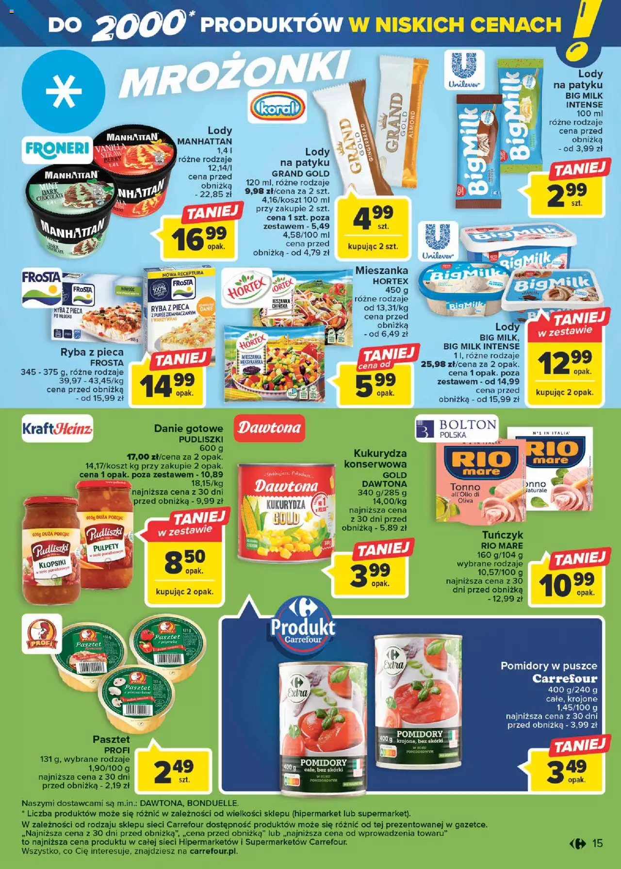 Carrefour Gazetka ważna od  16.08.2023 do 27.08.2023 strona 15
