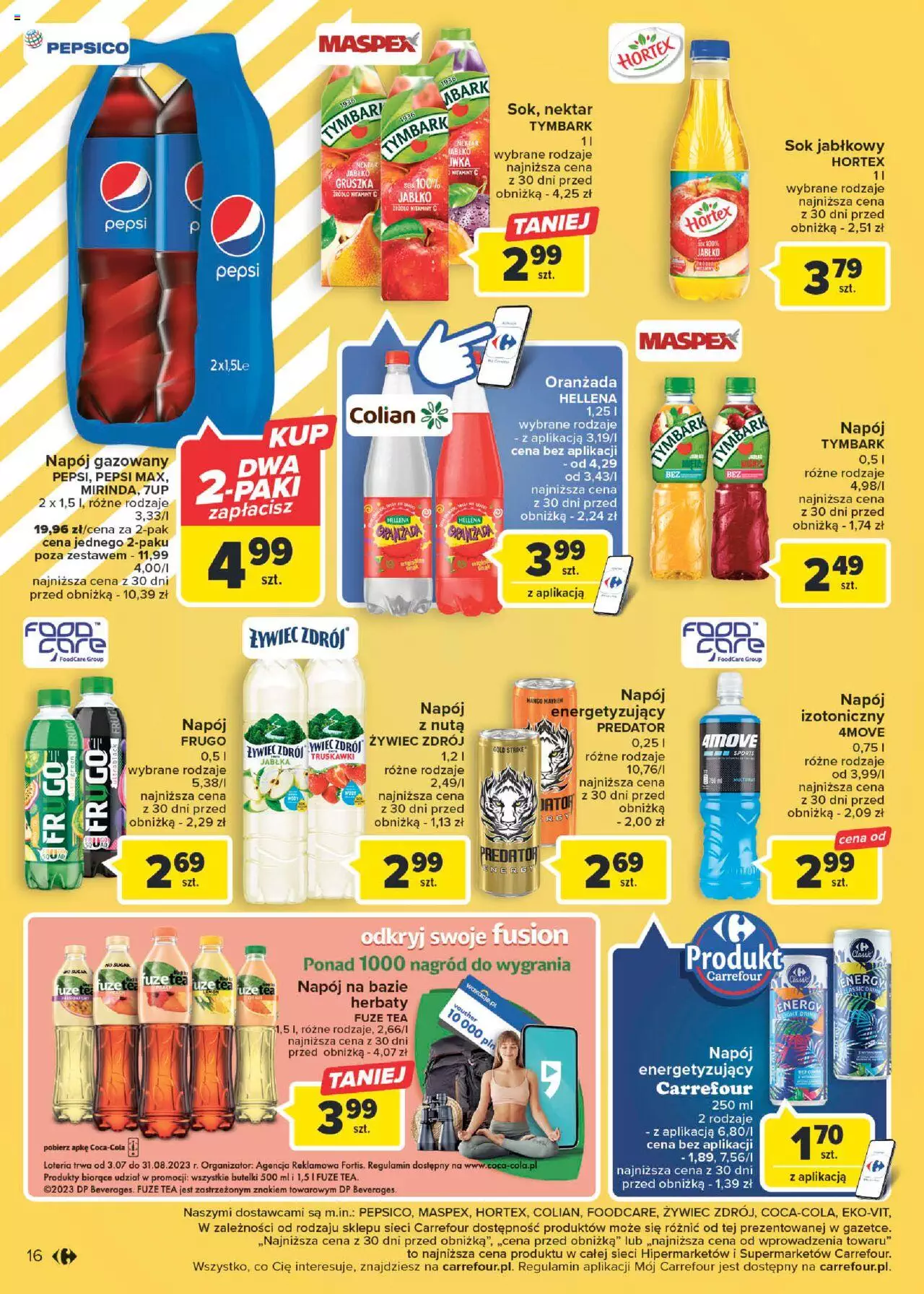 Carrefour Gazetka ważna od  16.08.2023 do 27.08.2023 strona 16