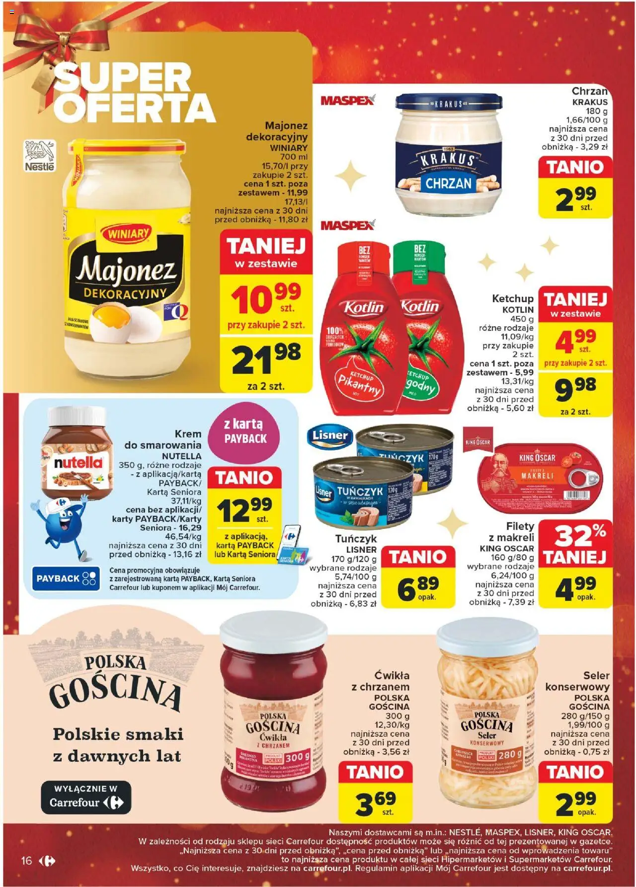 Carrefour gazetka ważna od 16.12.2024 do 24.12.2024 strona 16