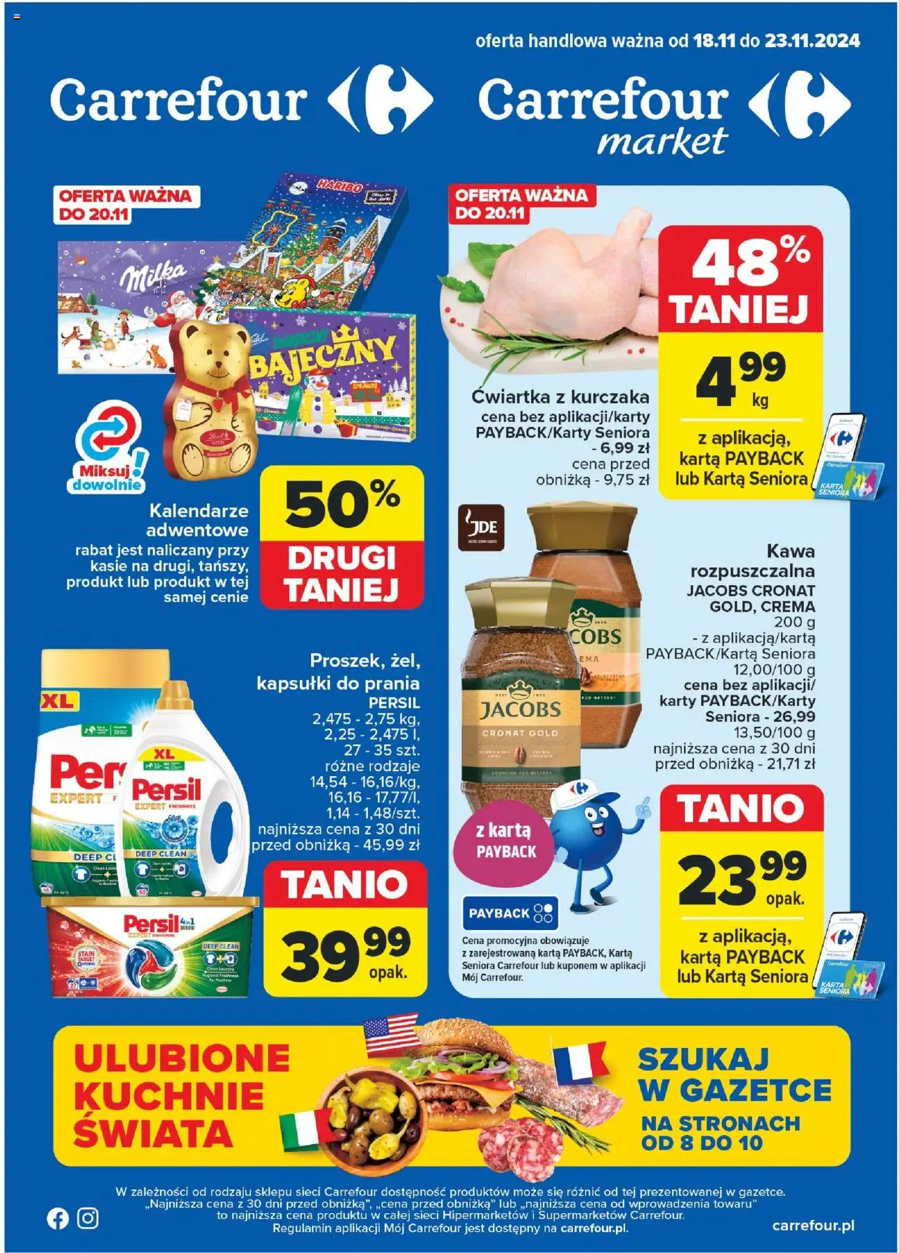 Carrefour gazetka ważna od 18.11.2024 do 23.11.2024 strona 1