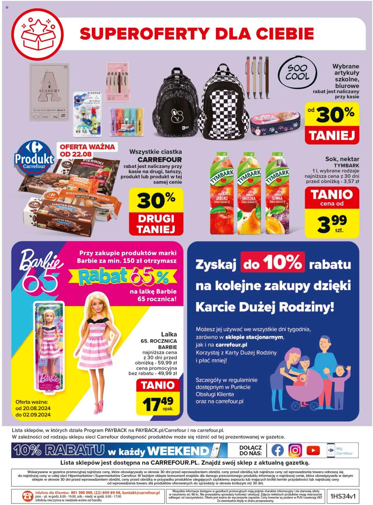 Carrefour Gazetka ważna od 20.08.2024 do 25.08.2024 strona 27