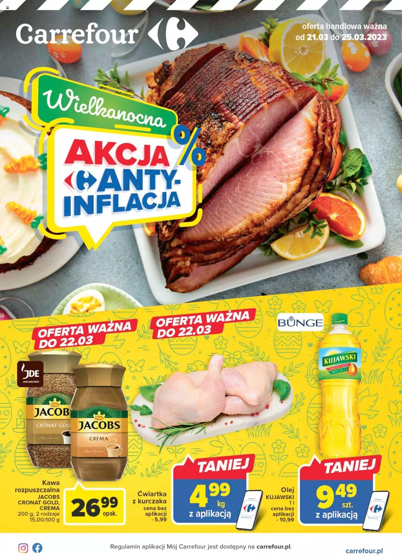 Carrefour Gazetka ważna od 21.03.2023 do 25.03.2023 strona 1