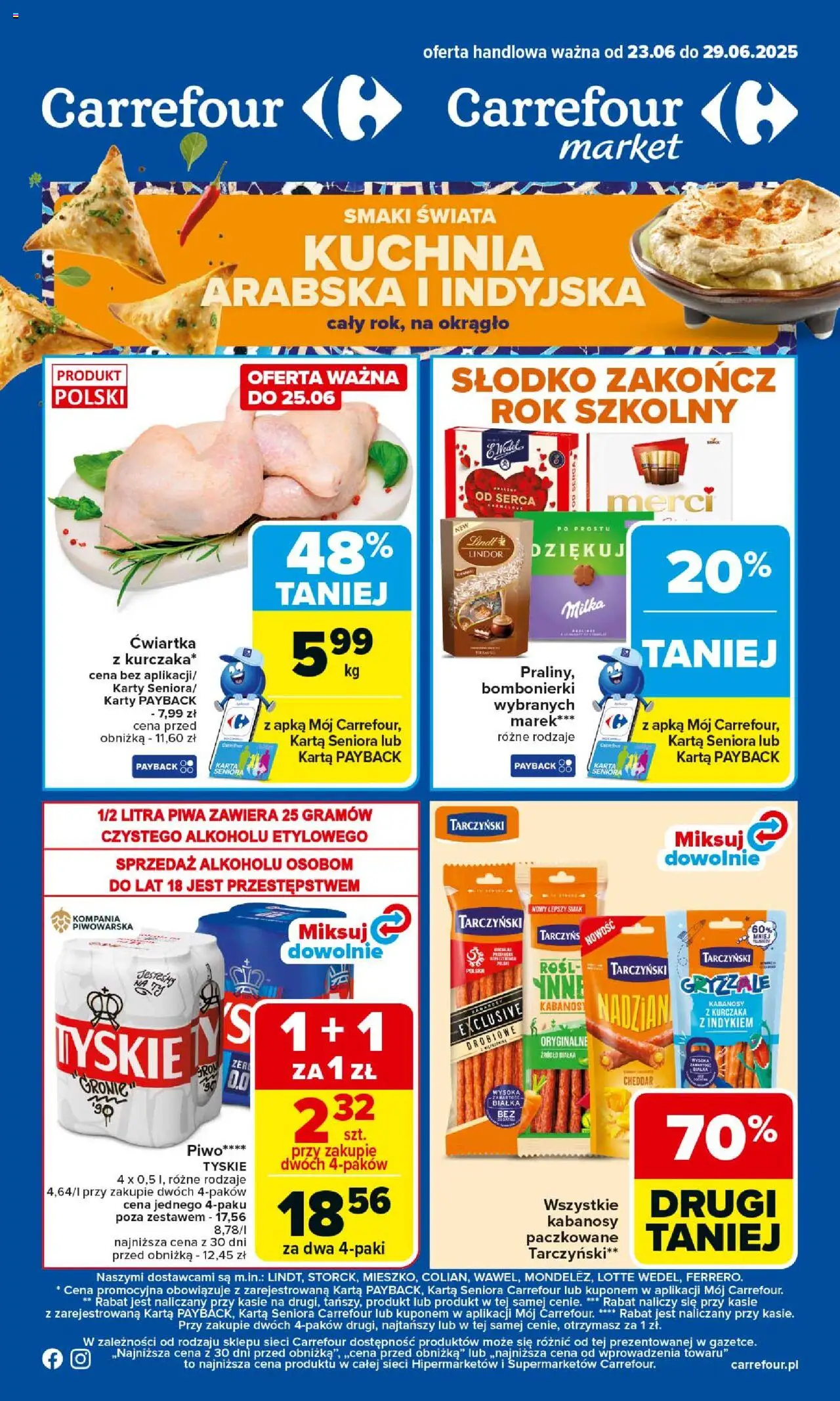 Carrefour Gazetka ważna od 23.06.2025 do 29.06.2025 strona 1