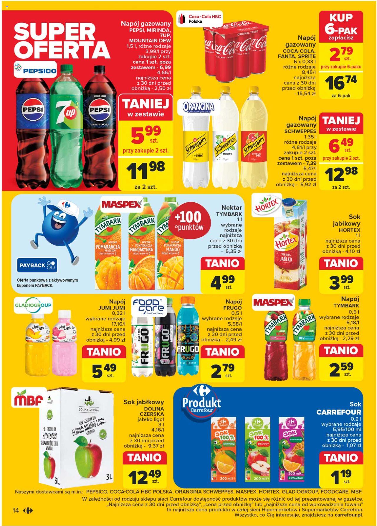 Carrefour Gazetka ważna od 23.07.2024 do 27.07.2024 strona 16