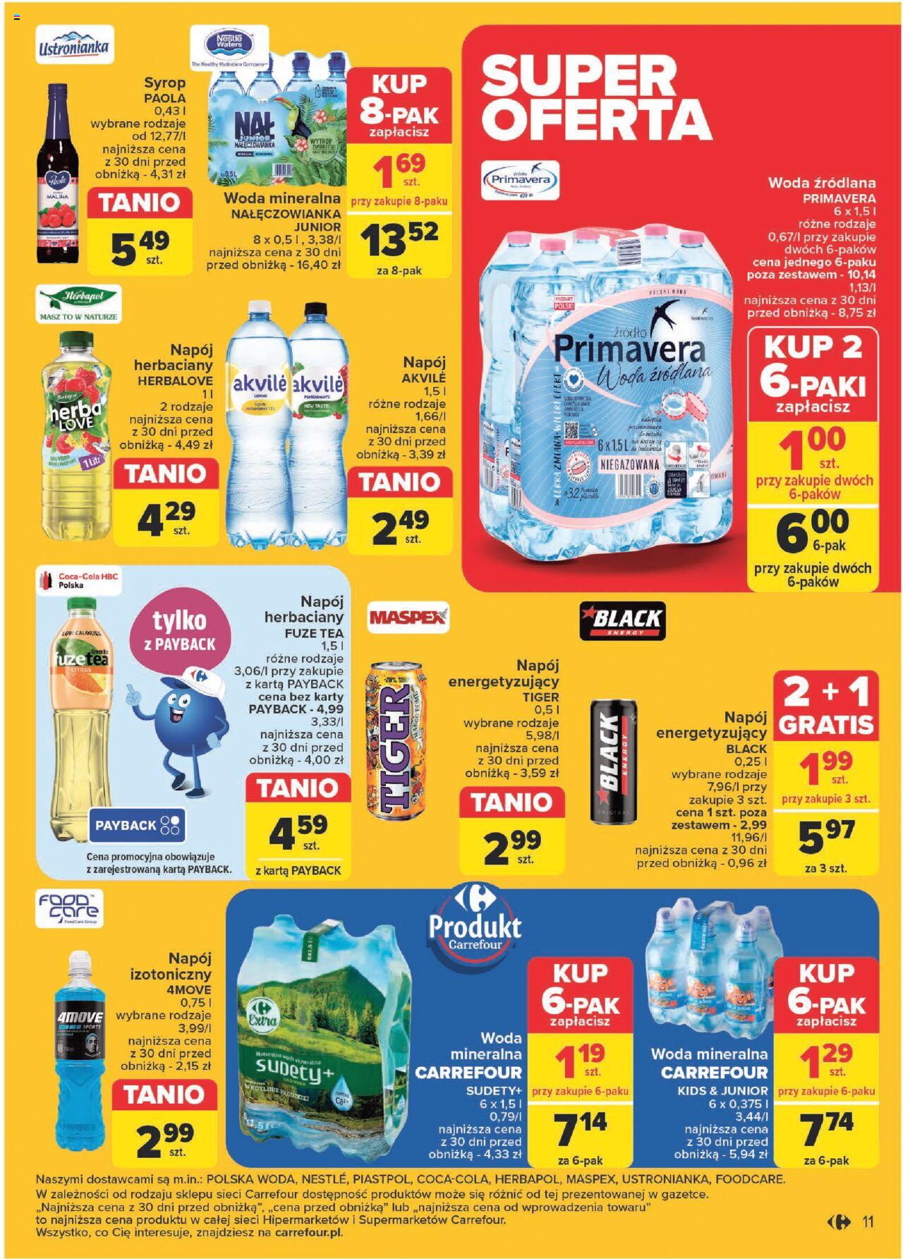 Carrefour Gazetka  ważna od 24.09.2024 do 28.09.2024 strona 11